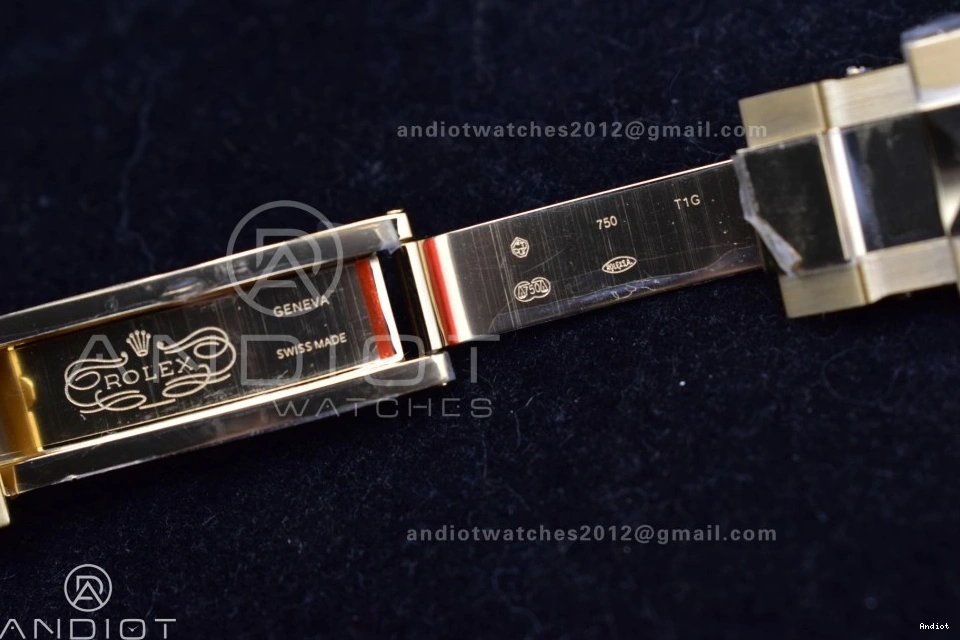 116508 Daytona Edition QF Black on Bracelet 1:1 Best Dial YG SH4130 Diamonds V2 0126